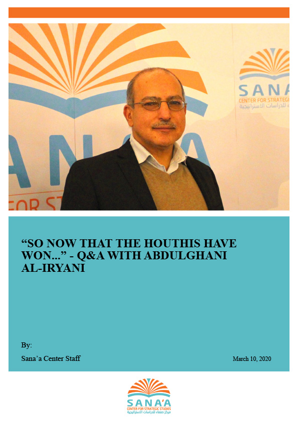 So now that the Houthis have won…