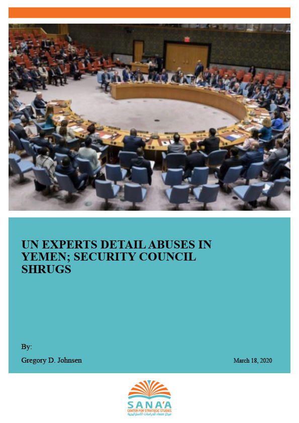 UN Experts Detail Abuses in Yemen; Security Council Shrugs