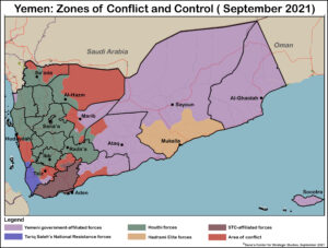 Southerners Protest Economic Collapse as the Houthis Advance - The Yemen Review, September 2021 - Sana'a Center For Strategic Studies
